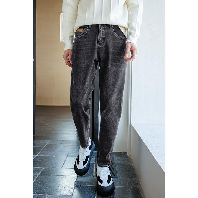デニムパンツ メンズ ファッション ボトムス ズボン パンツ ロング ウェア ストレート ジーンズ 厚手 作業着 アウトドア スポーツ スリム ワーク カジュアル メンズ 秋冬｜セキュアデポ
