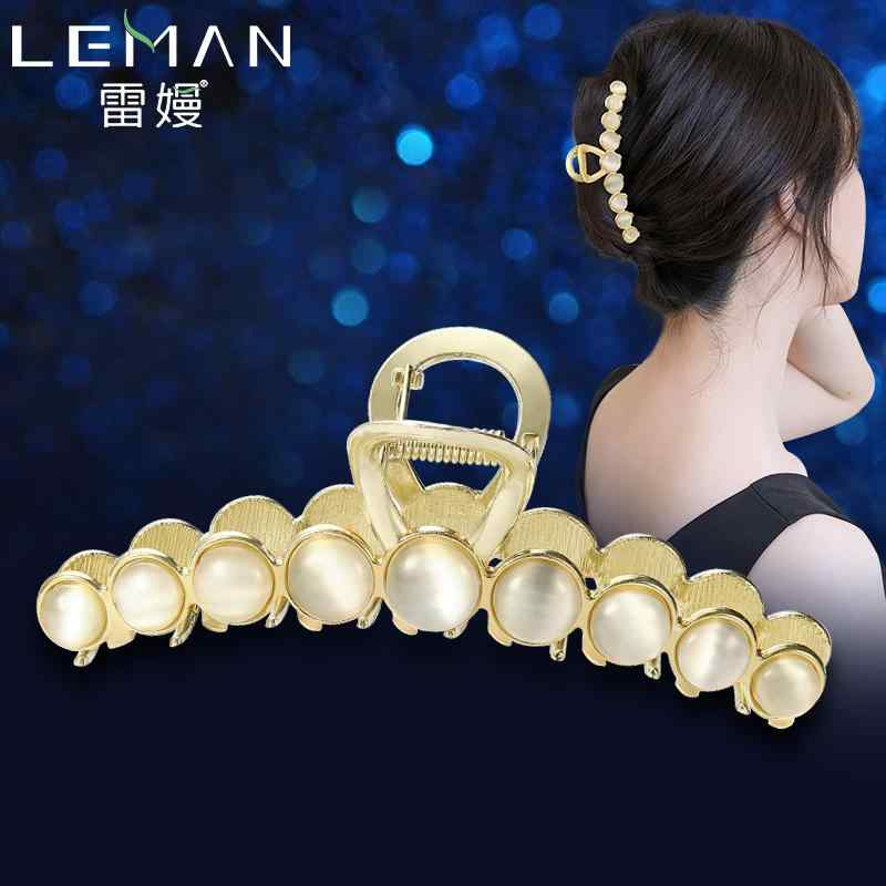 ヘアアクセサリー 髪飾り レディース ヘアクリップ レディース シンプル キャッツアイ シャーク クリップ ヘッド バンド