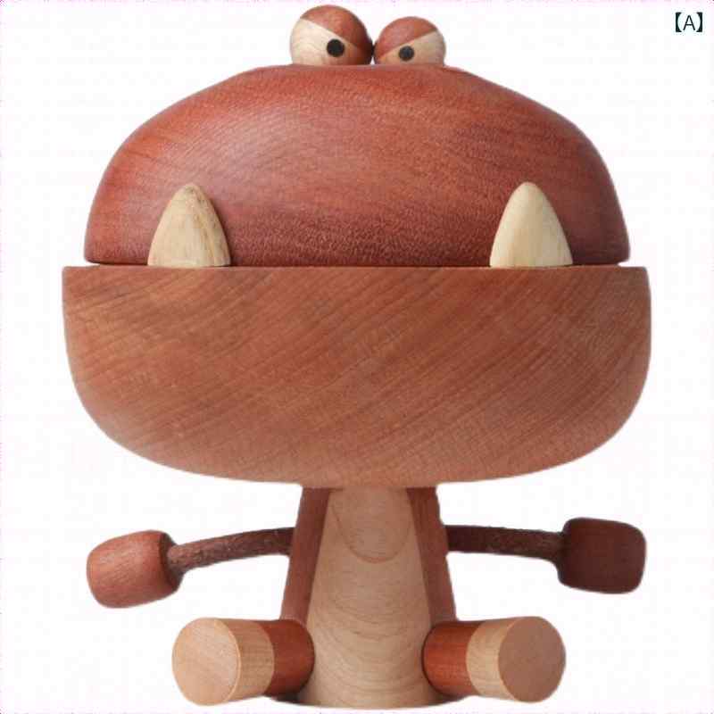 木 大口 火竜 可愛らしい 異臭香炉 入れもの リビング 臥し所 屋内 付属品 ボックス席 小入れもの 室内装飾