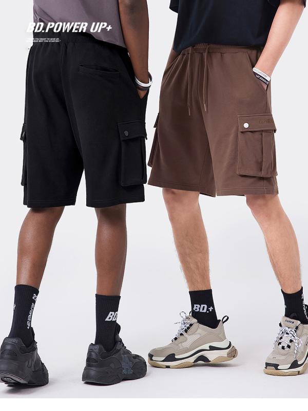 ショートパンツ トレーニングウェア スポーツウェア フィットネスウェア ジム アウトドア レジャー カジュアル シンプル メンズ ファッション ゆったり