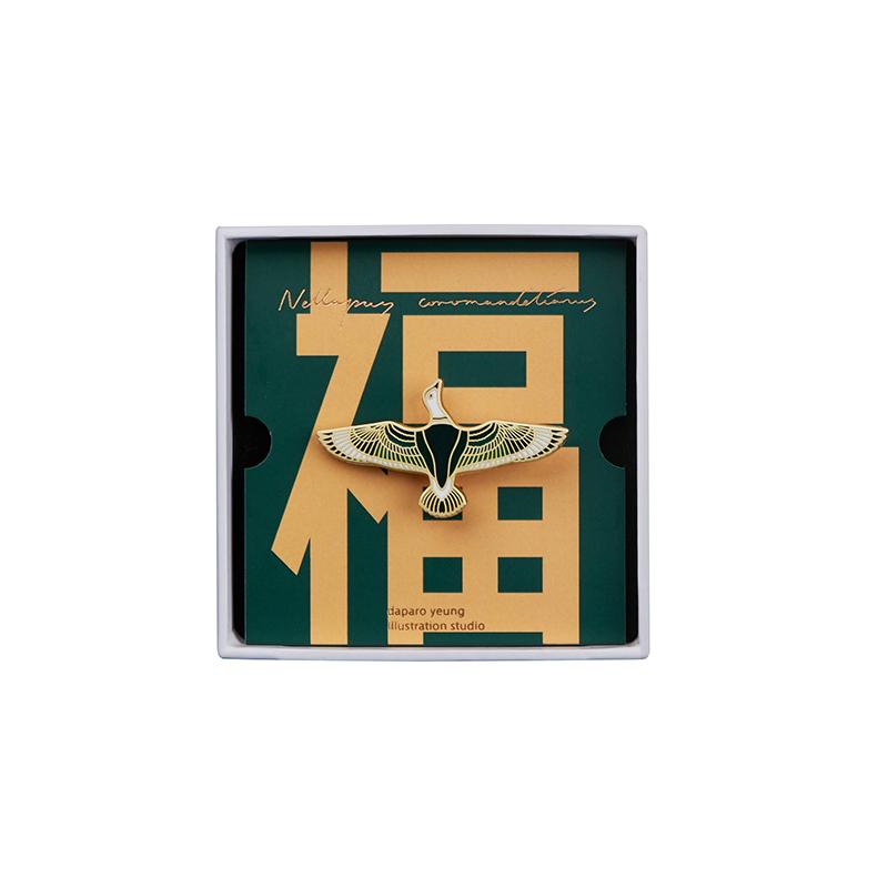 ブローチ おしゃれ Mianfu メンズ レディース バッジ 昇進や 出産の 祝福や かわいい 新年の 贈り物に 最適