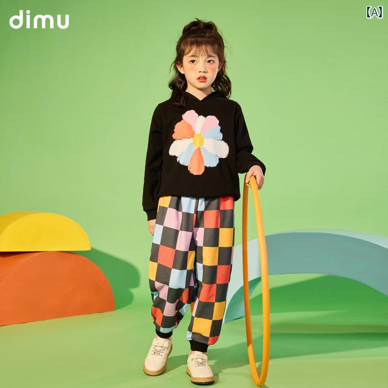 子供服 女の子 トレーナー スウェットシャツ パンツ スーツ 春秋 かわいい 通学 通園 アウトドア ホームウェア｜セキュアデポ