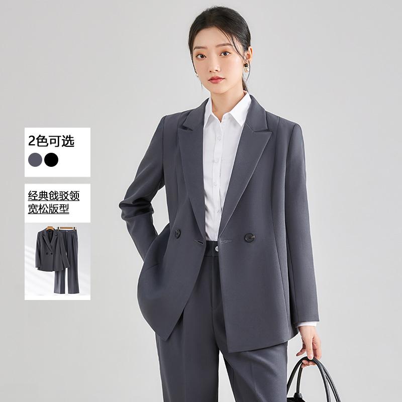 レディース ファッション スーツ パンツ ズボン ロング セット ジャケット トップス 秋冬 レディース 清楚 衣料品 面接 参観日 入学式 卒業式 ビジネス カジュアル フォーマル 作業服 婦人服|セキュアデポ
