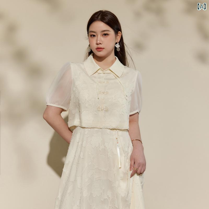 レディース ぽっ自転車 お上さん服 衣装 お召しもの トップス プルオーバー 瀬戸もの風 大きめ大きさ ゆったり レトロ 春夏