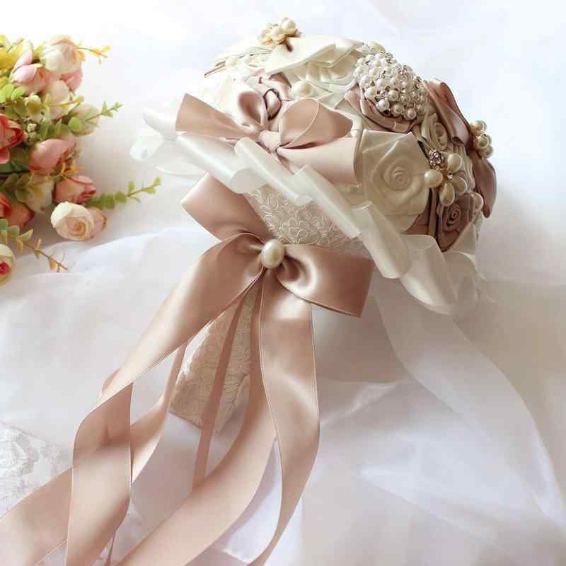 ブーケ ウェディング テーマ 結婚式 韓国 結婚式 花 花嫁 ストリーマー 花 ブライドメイド 完成 シミュレーション ブーケ
