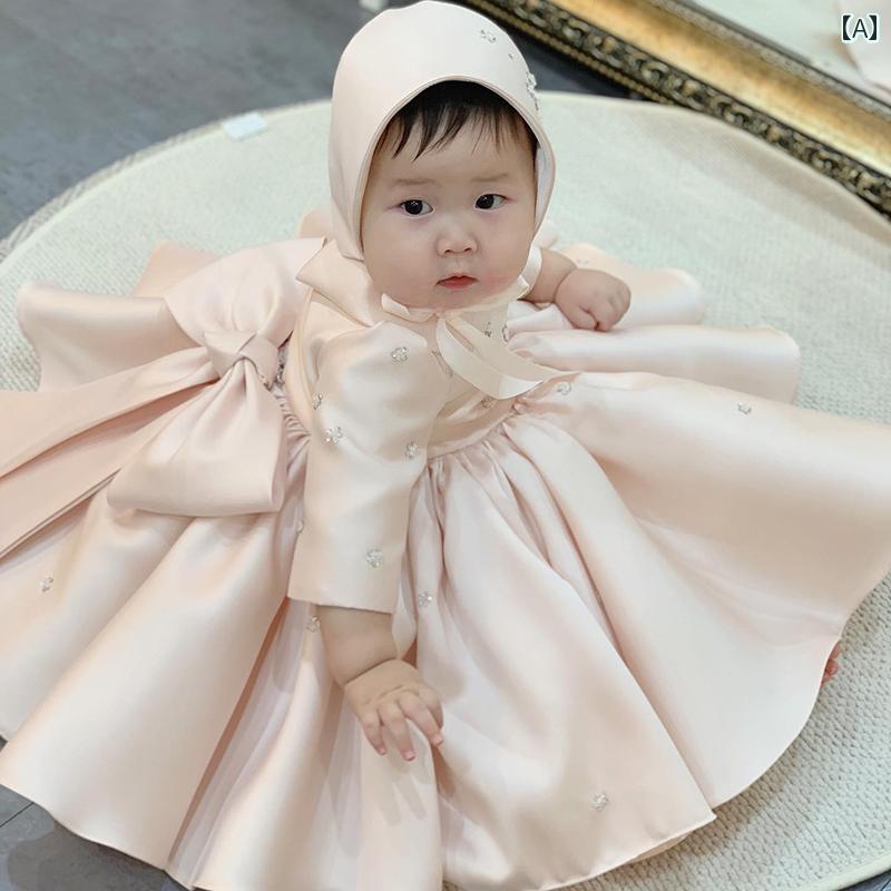 ドレス スカート ガールズ 女児 赤ちゃん ハイエンド 誕生日 チュチュ 1歳 フラワーガール プレゼンター 子供用 プリンセス