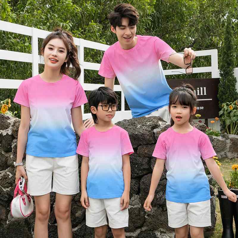 親子服 リンクコーデ レディース メンズ 大人 キッズ 子供 赤ちゃん ベビー 親子 お揃い ペアルック 家族 写真 夏 レジャー 旅行服 Tシャツ