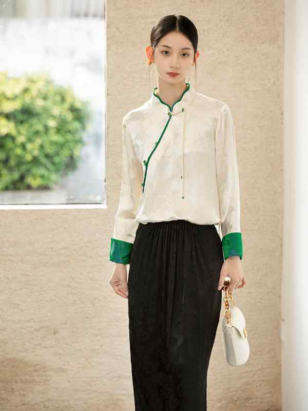 御召しもの レディース 秋 冬 夏 瀬戸もの 清楚 中華風 トップス 成人女性 ハイエンド 漢服 中華風 成人女性服 バックル