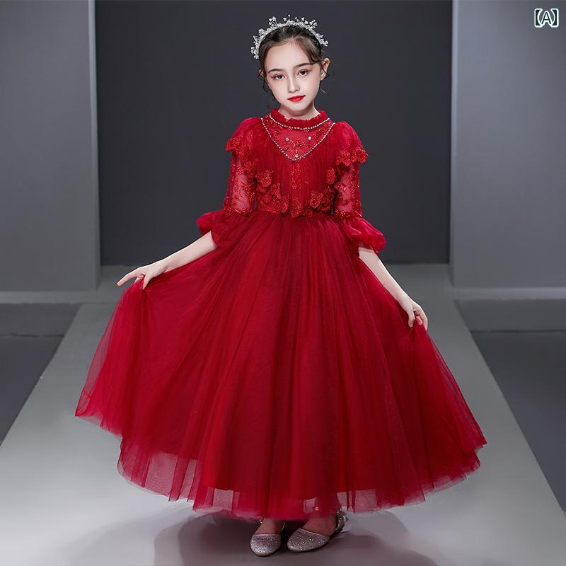 キッズ 子供服 女の子 フェアリー ドレス かわいい おしゃれ 韓国 着やい プリンセス お祝い セレモニー 式典 祝賀 撮影 発表会 パーティー イベント 結婚式 フラワーガール パフォーマンス コスチューム 衣装 アイテム
