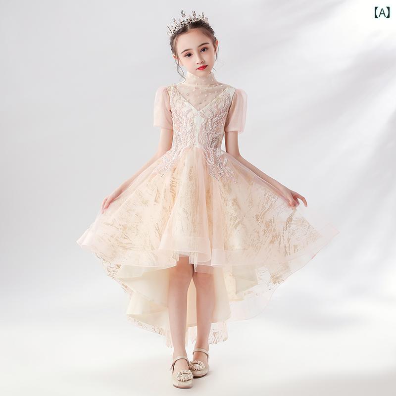 キッズ 子供服 女の子 フェアリー ドレス かわいい おしゃれ 韓国 着やい プリンセス お祝い セレモニー 式典 祝賀 撮影 発表会 パーティー イベント 結婚式 フラワーガール パフォーマンス コスチューム 衣装 アイテム