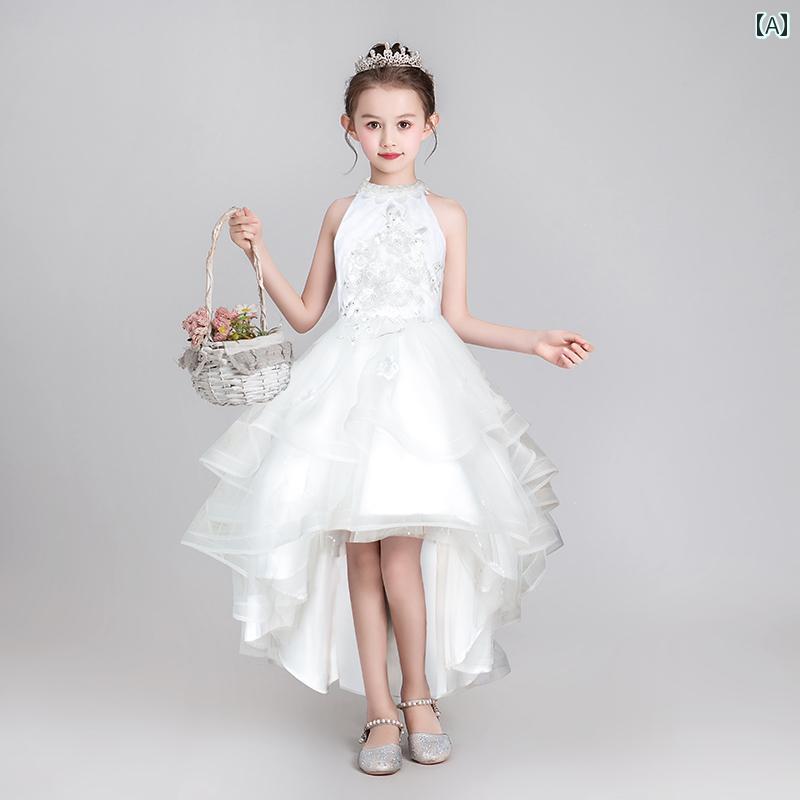 子供服 女の子 プリンセス ドレス チャイナ風 ファッション オールシーズン ふわふわ エレガント おしゃれ スカート ポリエステル