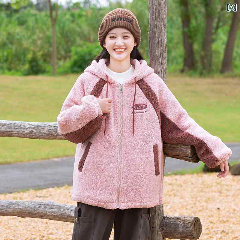 ジャンバー ショートコート フード 秋冬 ゆったり カジュアル レジャー アウトドア 休日 リゾート 学生 JK ガール レディース 11,547円