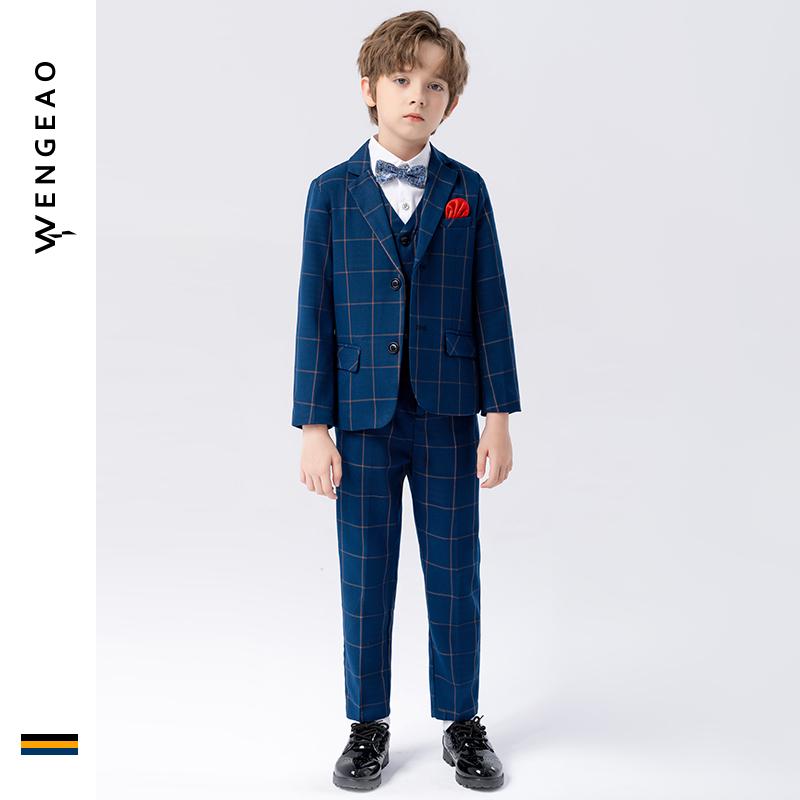 フォーマル スーツ キッズ 子供服 発表会 おしゃれ ファッション 男の子 ドレス 春夏 ホスト パフォーマンス 結婚式 ベスト ジャケット セット ボーイズ ブリティッシュ