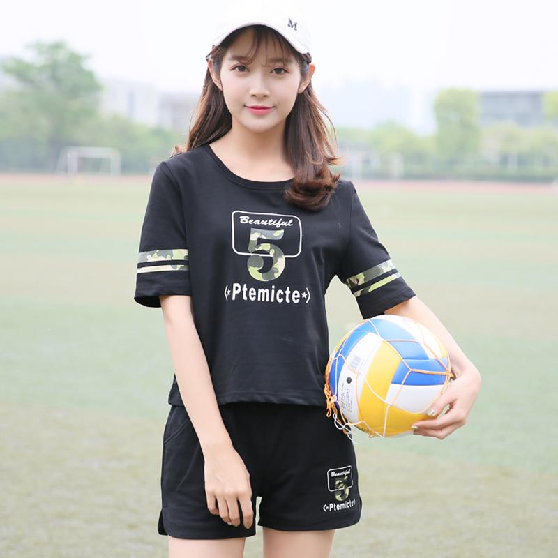 女の子 かわいい スポーティー セットアップ 2点セット パンツ Tシャツ カジュアル リラックス デイリーコーデ 夏 おしゃれ 中学 高校 学生