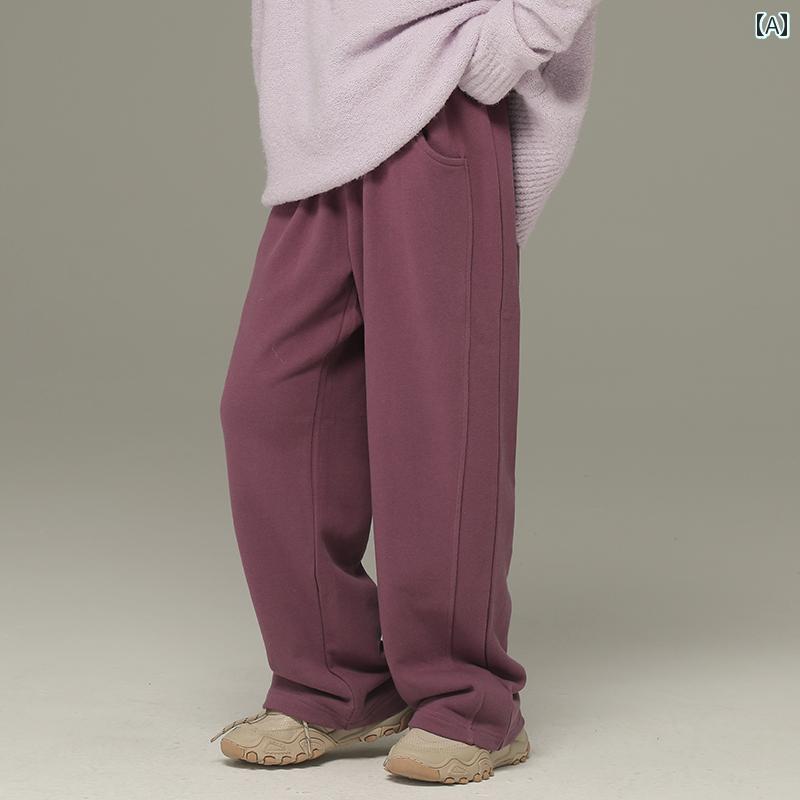 パンツ カジュアル 子供服 ボトムス ナチュラル 動きやすい キッズ 小さい 女の子 春秋 中型 大型 子供用 ゆったり スタイリッシュ スポーツ 子供 秋冬 ベルベット スウェットパンツ