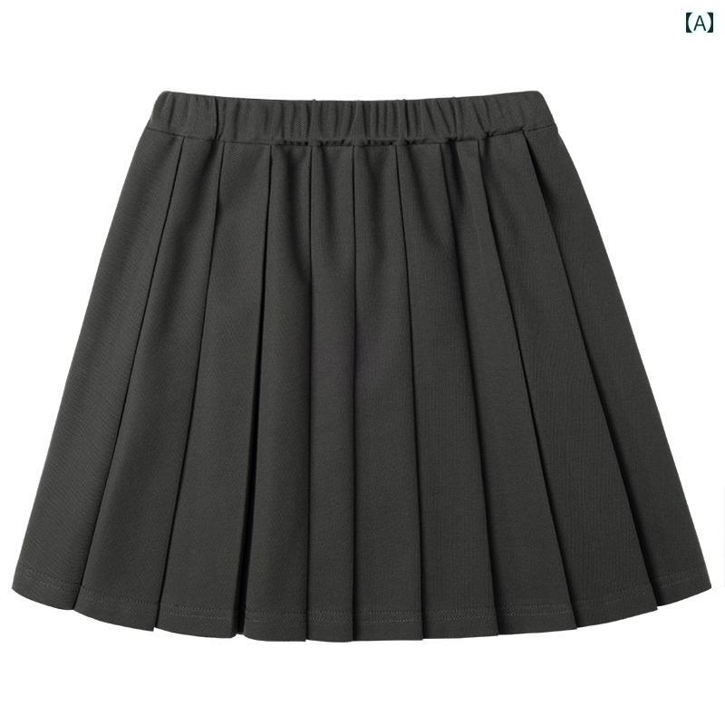 スコート 小わっぱ服 ボトムス 自然的 普段着 キッズ 御嬢さん 幽々たる 薄墨色 筋目スコート 夏 心地よい 御嬢さん 遊撃手 小わっぱ 透け透け キッズ・ベビー・マタニティ-キッズファッション