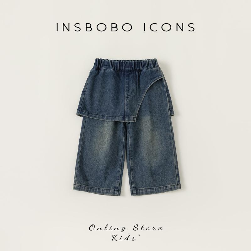 デニムパンツ 女の子 キッズファッション ボトムス パンツ ズボン ショーツ ロング スカート セットアップ カジュアル キッズ 普段着 子供 春