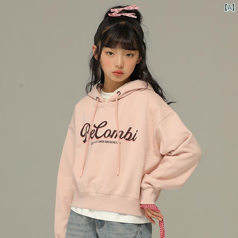 トップス 赤ちゃん服 格好のいい 自然的 普段着 キッズ お嬢さん 烏兎 サクラ色 照合のしるし柄 パッチワーク ボンネット付き添い人 トレーナー 以上 赤ちゃん 英語 刷り上げる 心地よい 長袖