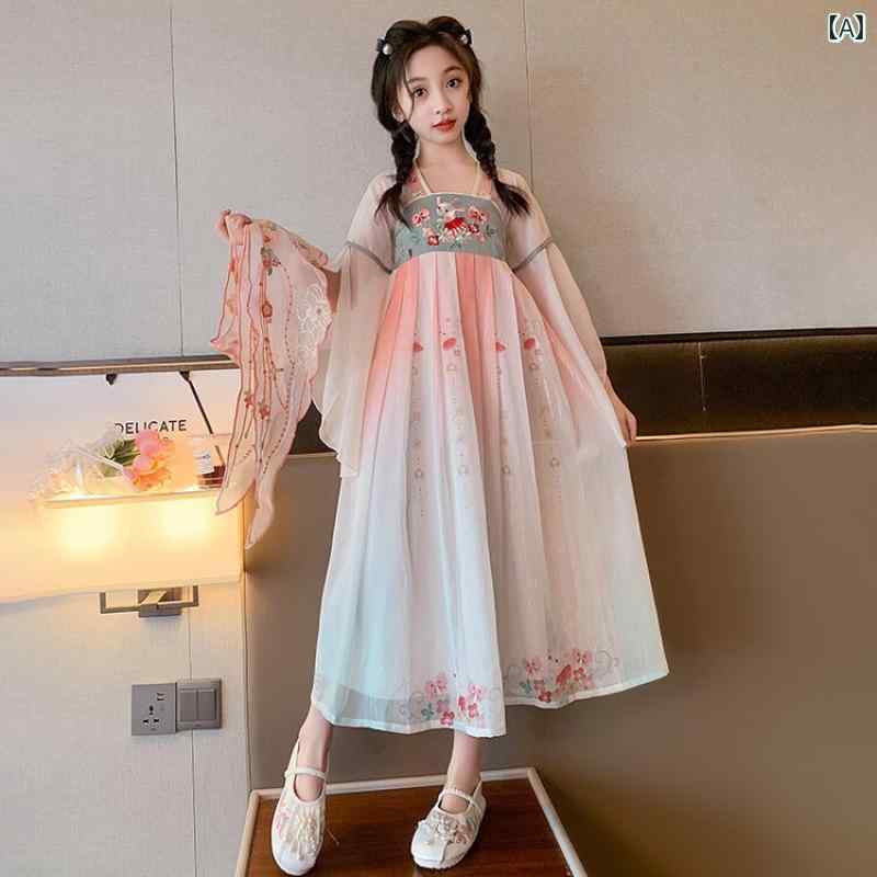 子供服 女の子 シフォンドレス 夏ドレス リゾートワンピース 薄手 ラブリー かわいい キュート
