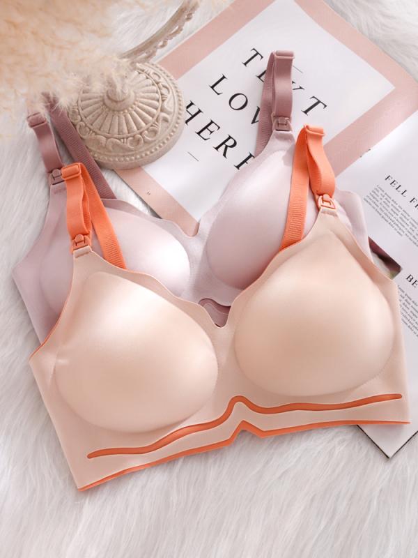 授乳ブラ マタニティー ブラ 下着 母乳育児 乳房 垂れ防止 授乳 シームレス 妊婦 プッシュアップ 母乳 ブラ 産後 妊婦 兼