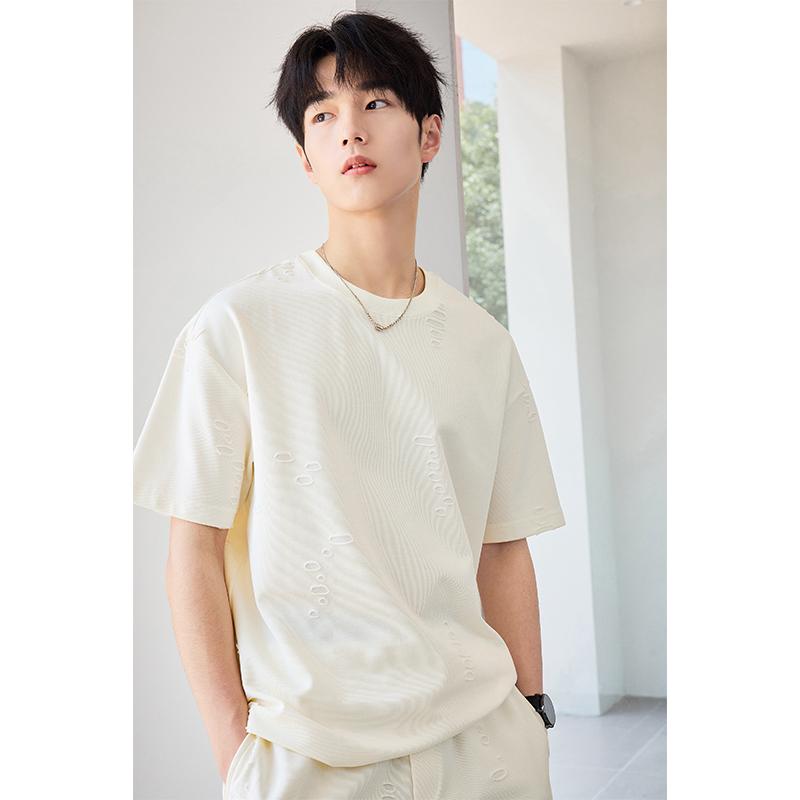 メンズ 夏 半袖 Tシャツ ト ショートパンツ 韓国 カジュアル ストリート シンプル おしゃれ 着やい 動きやい 快適 レジャー アウトドア ワーク デイリー アーバン