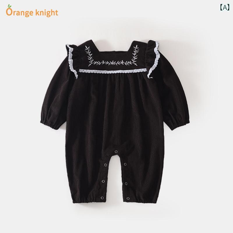 ロンパース ベビー服 カバーオール ジャンプ スーツ イン スーパー ホット クローリング スーツ 新生児 女の子 かわいい プリンセス 春秋服 5,099円