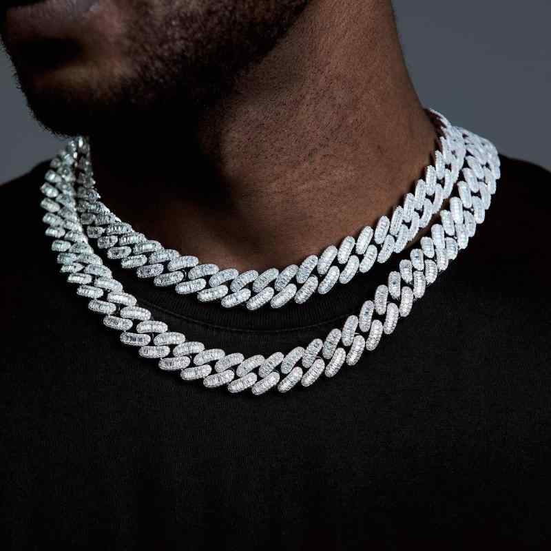 首飾り HIP HOP 宝飾品 ユニ一発やる 亜米利加 御居処跳ねる 15 キュービックジルコニア キューバ共和国 チェーン店 お坊っちゃん お嬢さん 二人組 盛りだくさん 宝飾品