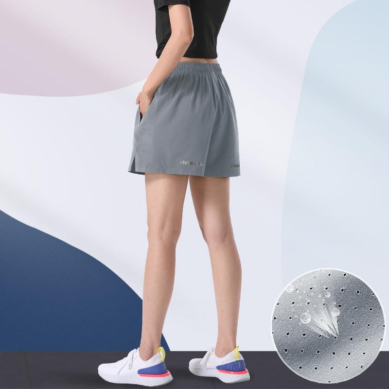 ランニング スリークォーター パンツ レディース 陸上 マラソン ショーツ スポーツ フィットネス ひんやり 涼しい 快適 夏 薄手 速乾 ランニングパンツ 通気性 レースアップ 七分丈パンツ 編み物