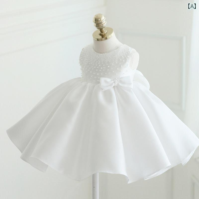 ドレス 女の子 ガールズ 1歳 パーティー 女児 赤ちゃん 春夏 赤ちゃん 誕生日 プリンセス フラワーガール 結婚式 高級感 スタイリッシュ｜セキュアデポ