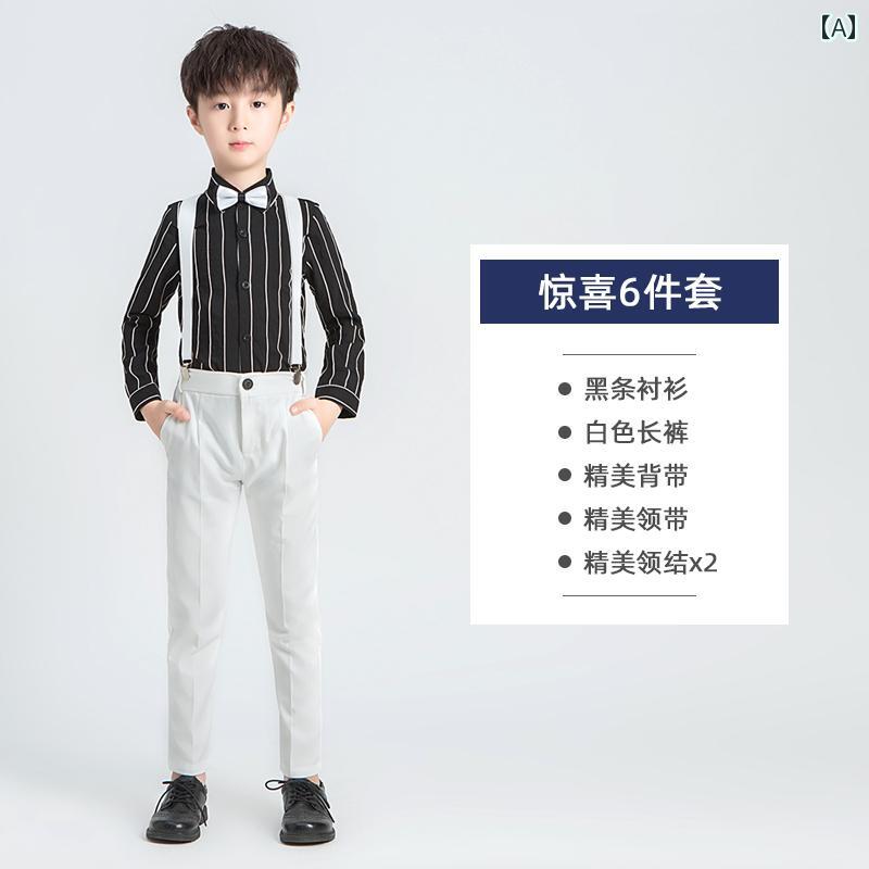 ドレス キッズ スーツ フォーマル 発表会 男の子 用 ズボン 夏用 ズボン 伸縮性 ウエスト ズボン パフォーマンス 服 白 ズボン 子供用 オーバーオール