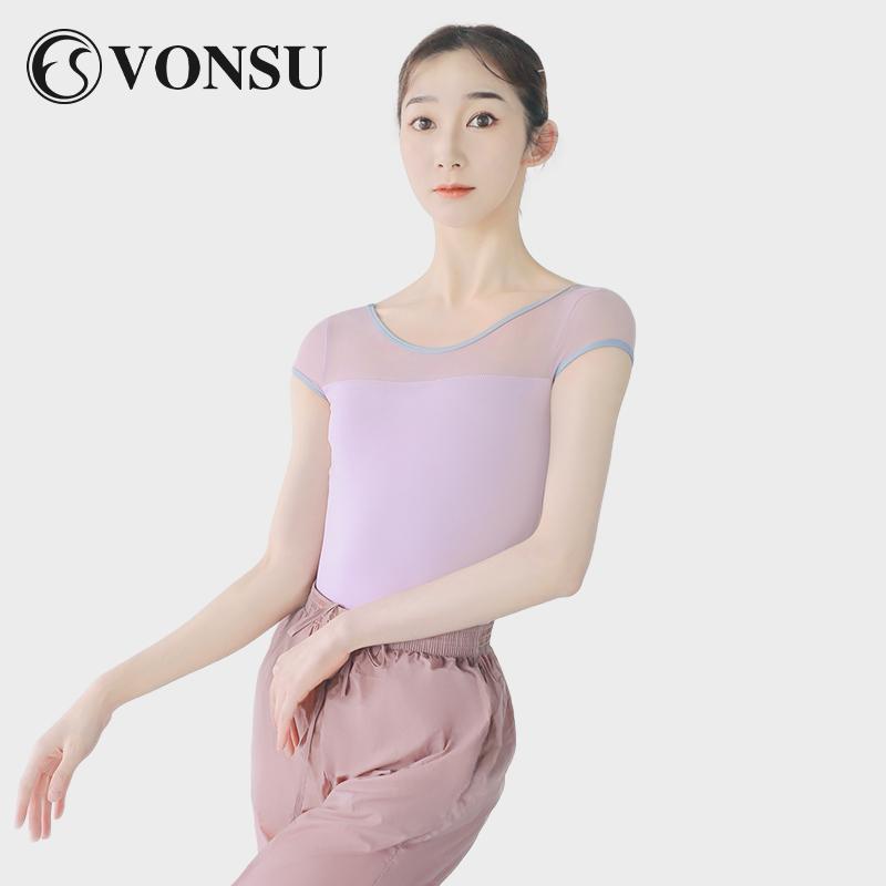 バレエ レオタード スポーツ ボディスーツ 体操服 ウェア レオタード 衣装 練習 ダンス ヨガ フィットネス トレーニング レディース フィット レディース