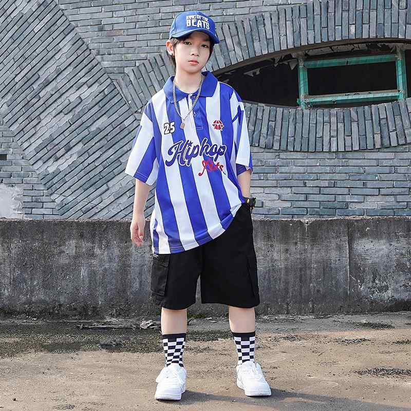ファッション キッズ ジュニア 子供 ストリート ダンス ストリート ボーイズ ヒップ ホップ パフォーマンス 服 ユニセックス