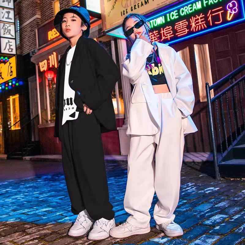 子供服 女の子 男の子 シャツ パンツ スカート 夏 コスチューム バンド ダンス ヒップホップ ストリート系 パフォーマンス 衣装 クール かっこいい キッズ
