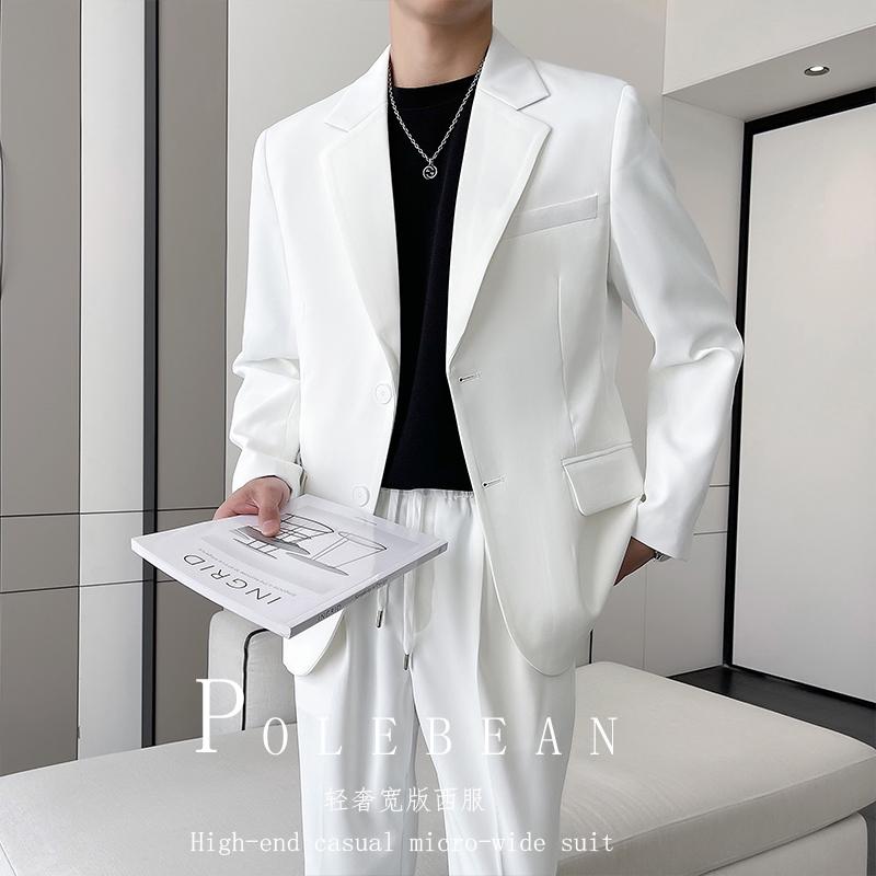 背広 メンズ 成人男性服 今めかしい 今めかしい 年月  韓国 ゆったり 成年者背広 点火装置 上衣 晴れ晴れしい感 中うしろ側細長い切口