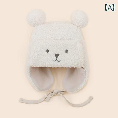 ベビー 帽子 防寒 かわいい 韓国 暖かい 男の子 女の子 冬 アウトドア キャップ 防風 柔らかい キッズ 耳保護 厚手 7,204円