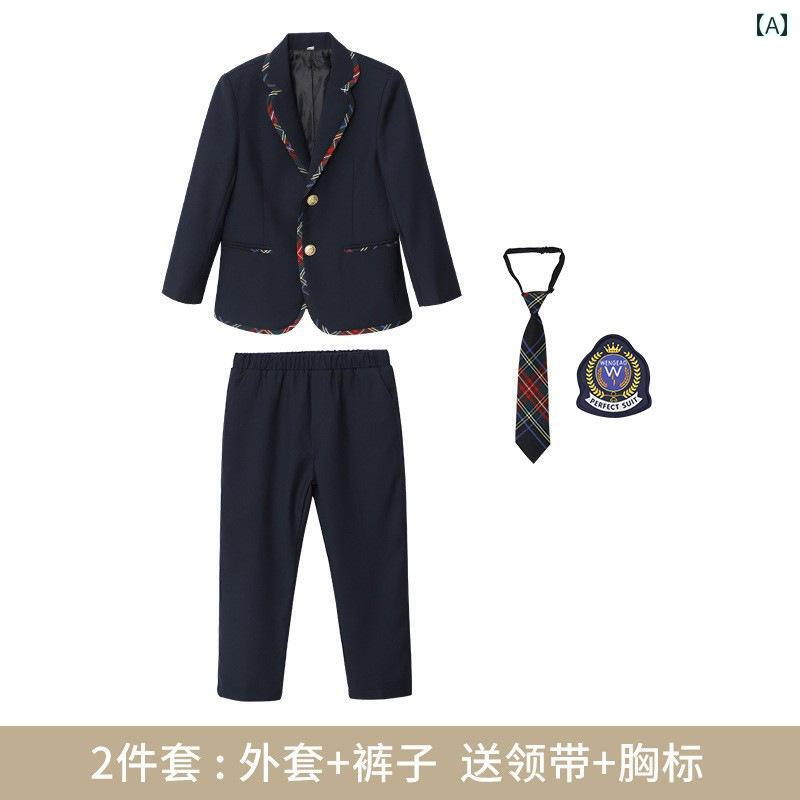 キッズ スーツ フォーマル 発表会 女の子 小 中学校 制服 1年生 制服 子供用 春秋 イギリス 合唱 衣装｜セキュアデポ