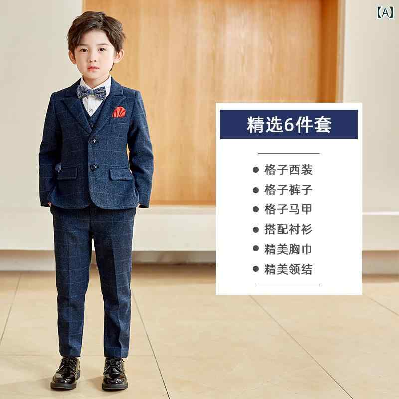 ドレス キッズ スーツ フォーマル 発表会 男の子 子供 春秋 英国 小さい ホスト ボーイ フラワーガール パフォーマンス 衣装