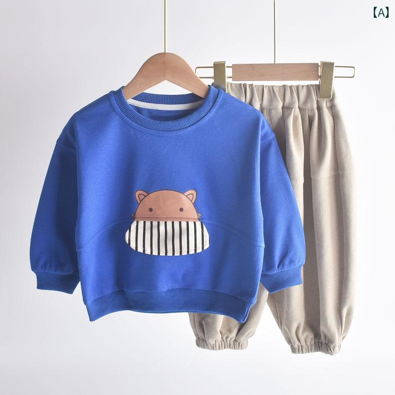 トップス キッズ ファッション かわいい 子供用 スウェットシャツ ボーイズ カジュアル 春秋 中小型 子供用 ベビー 秋服