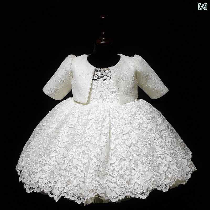 ドレス コート ドレス 女の子 長袖 1歳 プリンセス 軽量 高級感 子供用 パフォーマンス 服 ウェディングドレス ツーピース 女性用 秋冬 フラワーガール