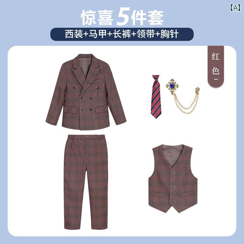 キッズ フォーマル スーツ ジュニア ファッション スーツ 子供服 男の子 ドレス 豪華感 フラワーボーイ イベント 結婚式 パーティー 衣装 発表会｜セキュアデポ
