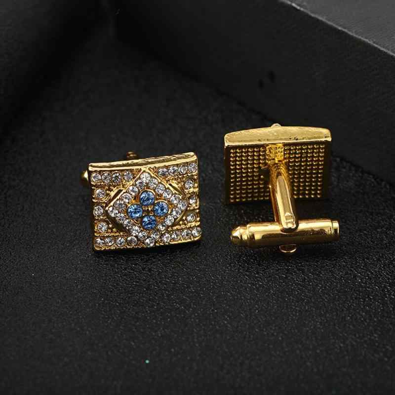 カフス カフスピン メンズシャツ ビジネス アクセサリー ストーン メンズ ジュエリー ファッション
