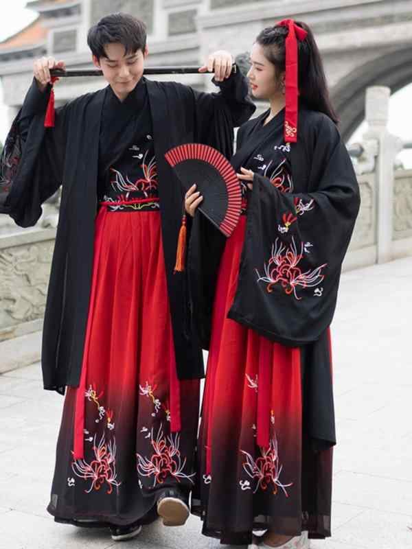 漢服 民族御召しもの 御召しもの メンズ レディース ファジン 御鍋 刺しゅう 縫   運動競技 社会階級 二人組 御召しもの レディース メンズ ユニフォーム 旅する