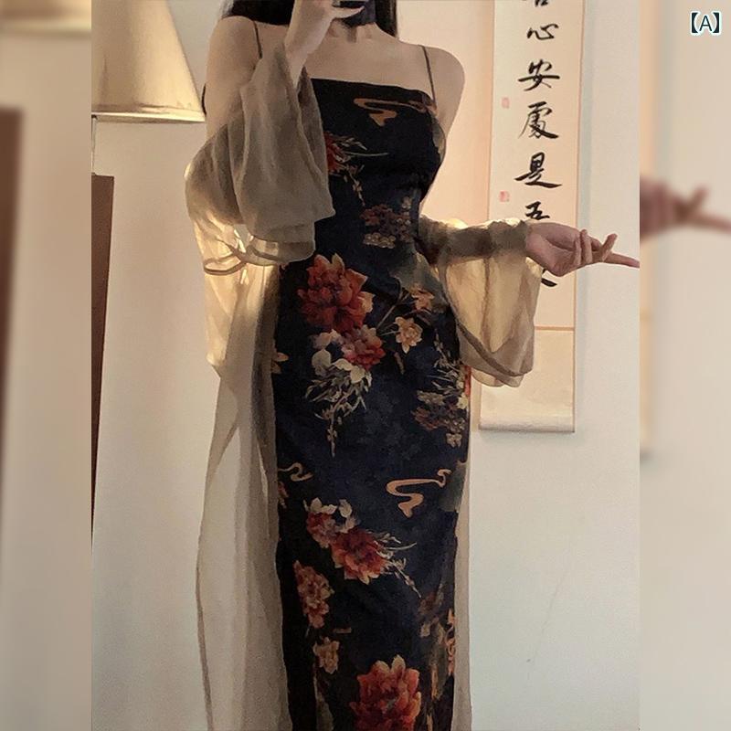 レディース 夏 衣装 御召しもの 逢魔が時 誕生日 カクテル 寄りあい 中華風 瀬戸もの 若若しい ガールズ 窈窕たる 真っただ中丈 エスニック 花 ズボン吊り 成人女性