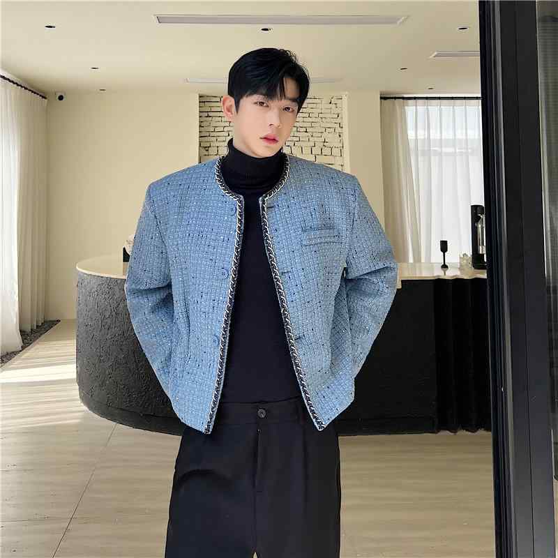 上衣 メンズ トップス フレンチ 愛想のいい 青み 弱められた 芳ばしさ 遊撃手 ヤッピー レトロ 韓国