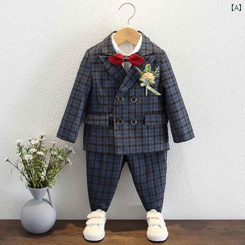 子供服 男の子 スーツ パーティー 発表会 衣装 お呼ばれ 入学式 卒業式 結婚式 セレモニー おしゃれ スタイリッシュ キッズ