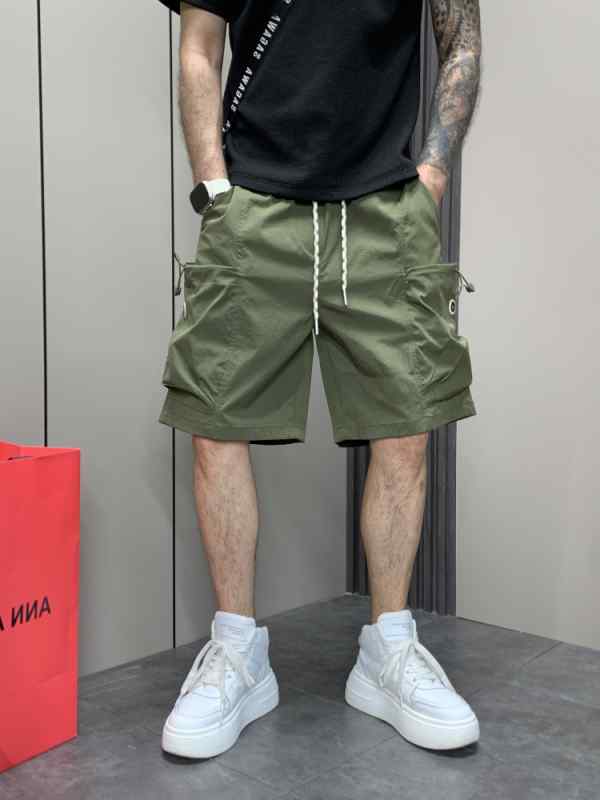 ハーフパンツ 短パン ショート パンツ カジュアル メンズ 夏 シンプル スポーツ ワークウェア 豪華感 ビッグ ポケット ビーチ ズボン メンズ