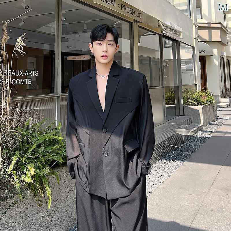 メンズ 上衣 カクテルドレスルー 透け感 韓国 日焼押しとどめる 長袖 アウター プルオーバー ゆったり オール時分 黒いこと