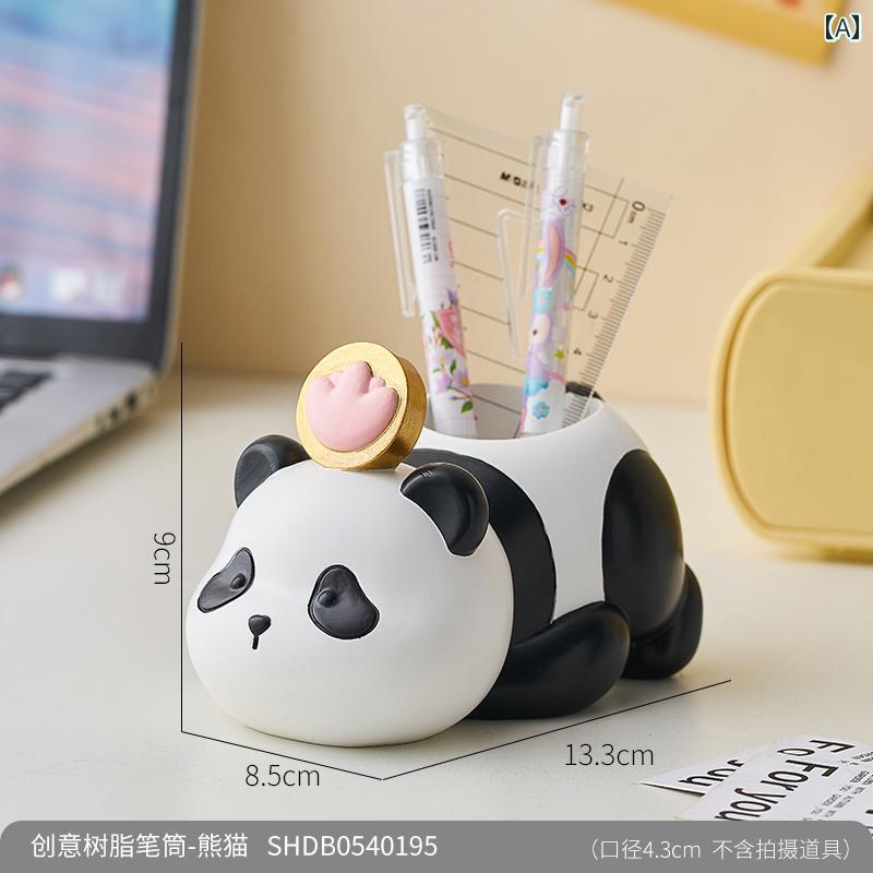 ペンホルダー ペン立て 置き物 装飾品 オブジェ オーナメント ホーム インテリア オフィス デスク 卓上 玄関 デコレーション ディスプレイ