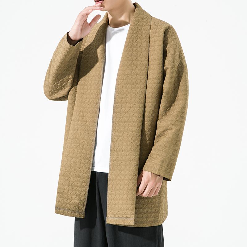 ジャケット メンズ 秋 冬 中国 唐 スーツ 厚手 綿 ジャカード ボタン 外 カーディガン 韓服 ウインドブレーカー