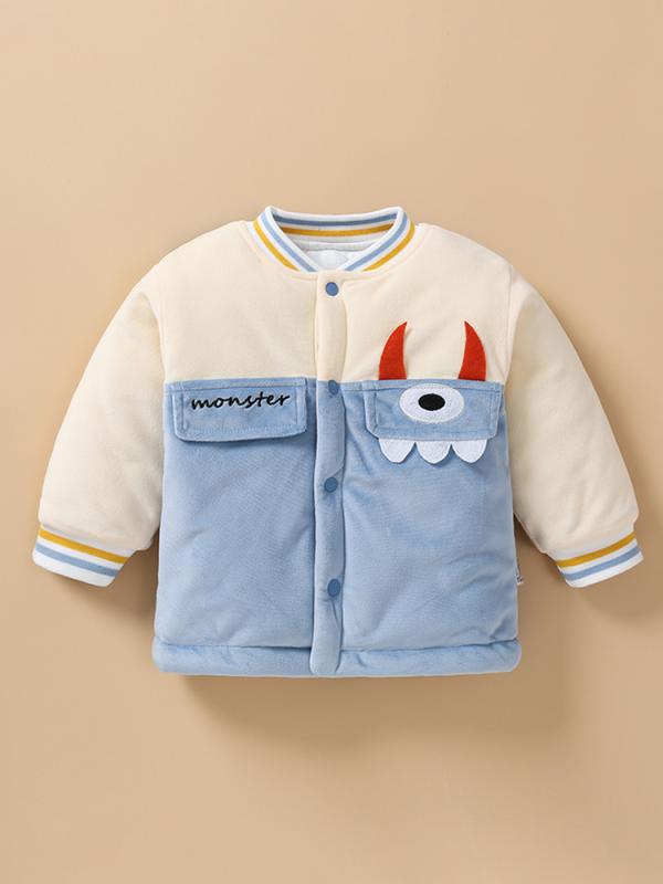 コート 冬 子供服 0 - 5歳 赤ちゃん 綿 トップス フランネル 厚手 ベビー 服 子供 子供服 綿服